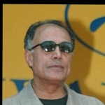 Funneled image of Abbas Kiarostami