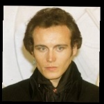 Funneled image of Adam Ant