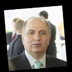 Funneled image of Ahmed Chalabi