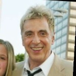 Funneled image of Al Pacino