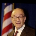 Funneled image of Alan Greenspan