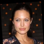 Funneled image of Angelina Jolie