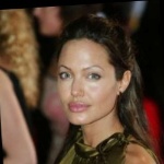 Funneled image of Angelina Jolie