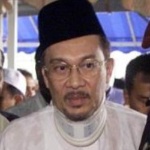 Funneled image of Anwar Ibrahim