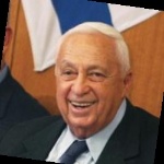 Funneled image of Ariel Sharon