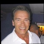 Funneled image of Arnold Schwarzenegger