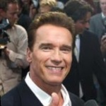 Funneled image of Arnold Schwarzenegger