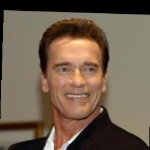 Funneled image of Arnold Schwarzenegger