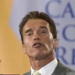 Funneled image of Arnold Schwarzenegger