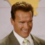 Funneled image of Arnold Schwarzenegger