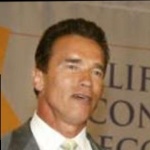 Funneled image of Arnold Schwarzenegger