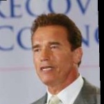 Funneled image of Arnold Schwarzenegger