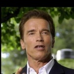 Funneled image of Arnold Schwarzenegger