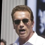 Funneled image of Arnold Schwarzenegger