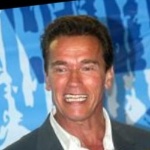 Funneled image of Arnold Schwarzenegger