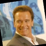 Funneled image of Arnold Schwarzenegger