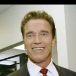 Funneled image of Arnold Schwarzenegger