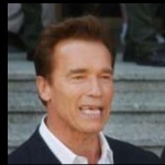 Funneled image of Arnold Schwarzenegger