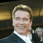 Funneled image of Arnold Schwarzenegger