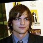 Funneled image of Ashton Kutcher