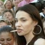 Funneled image of Beatrice Dalle