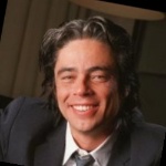 Funneled image of Benicio Del Toro