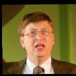 Funneled image of Bill Gates