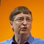 Funneled image of Bill Gates