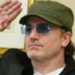 Funneled image of Bono