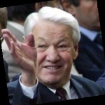 Funneled image of Boris Yeltsin