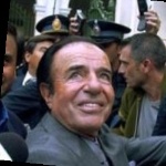 Funneled image of Carlos Menem