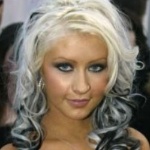 Funneled image of Christina Aguilera