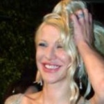 Funneled image of Courtney Love
