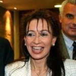 Funneled image of Cristina Kirchner