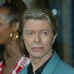 Funneled image of David Bowie