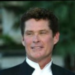 Funneled image of David Hasselhoff