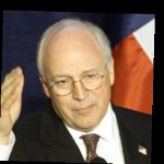 Funneled image of Dick Cheney