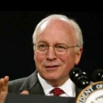 Funneled image of Dick Cheney