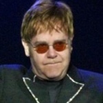 Funneled image of Elton John