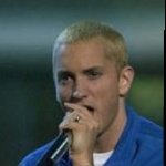 Funneled image of Eminem