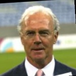 Funneled image of Franz Beckenbauer
