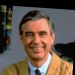 Funneled image of Fred Rogers