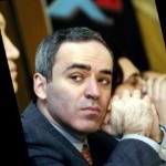 Funneled image of Garry Kasparov