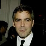 Funneled image of George Clooney