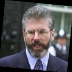 Funneled image of Gerry Adams