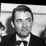 Funneled image of Gregory Peck