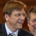 Funneled image of Guy Verhofstadt