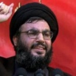 Funneled image of Hassan Nasrallah