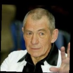 Funneled image of Ian McKellen