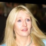 Funneled image of JK Rowling